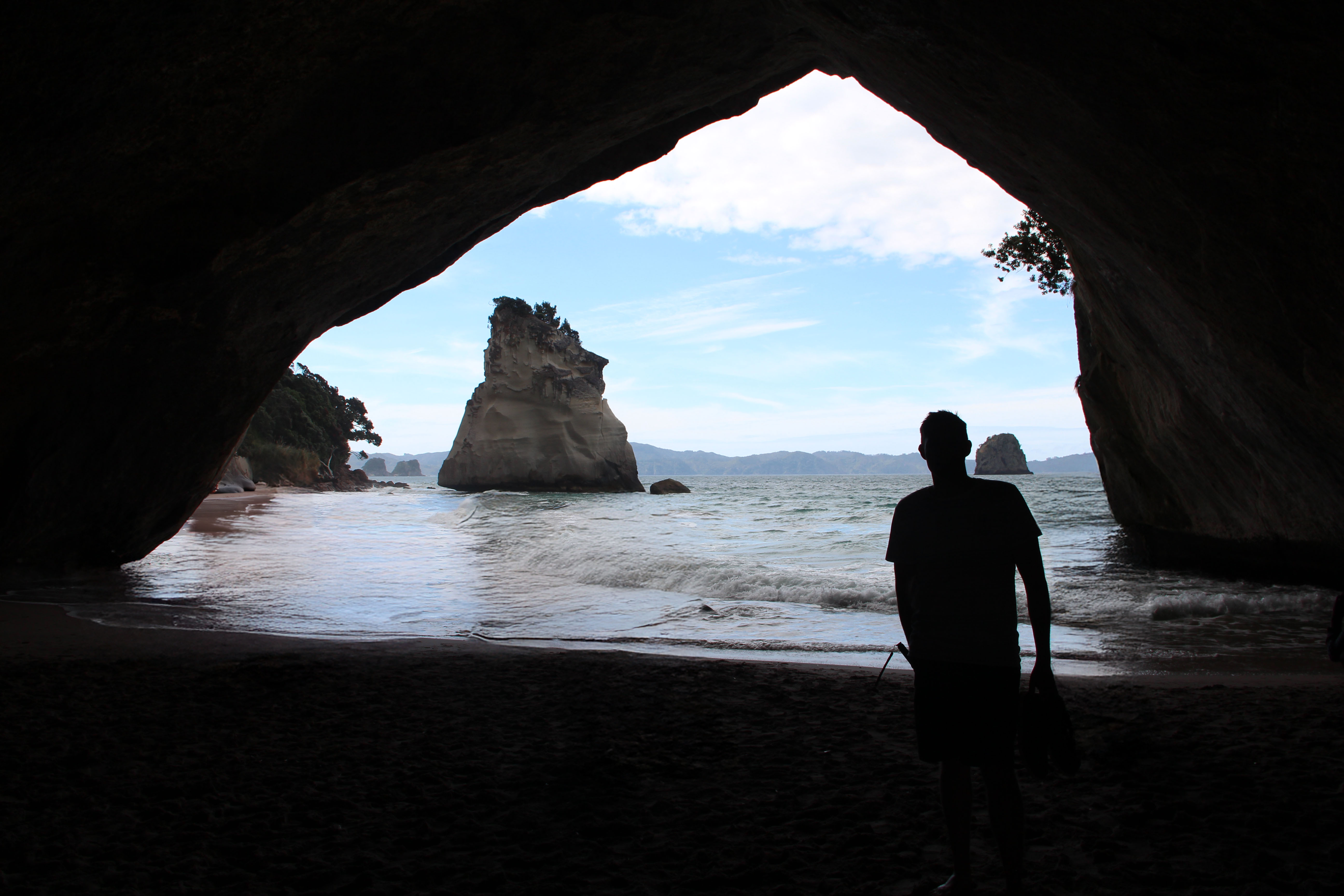 Cathedral Cove, New Zealand.